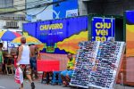 Contêineres climatizados, equipados com chuveiros 