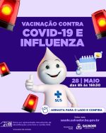 Vacinação contra COVID-19 e Influenza