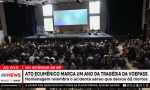 Cerimônia marca um ano do acidente da Voepass e homenageia vítimas