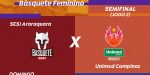 TV Brasil exibe Sesi Araraquara x Unimed Campinas em semifinal da LBF