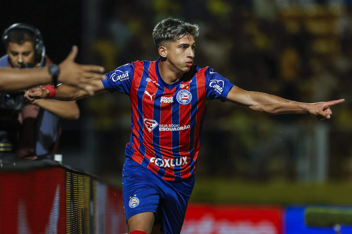 sanabria comemora gol do bahia