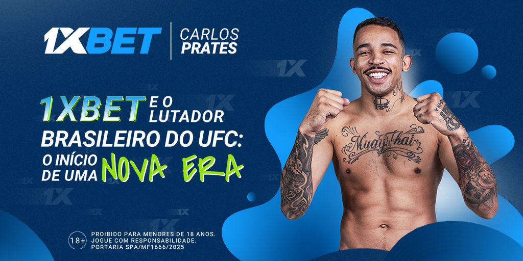 A 1xBet sobe ao octógono: Carlos Prates é o mais novo embaixador brasileiro da marca no UFC