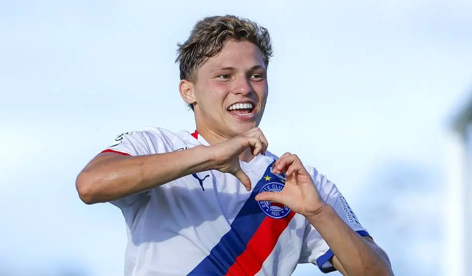 Com golaço de Dell, Bahia vence o Fortaleza pelo Brasileiro Sub-20