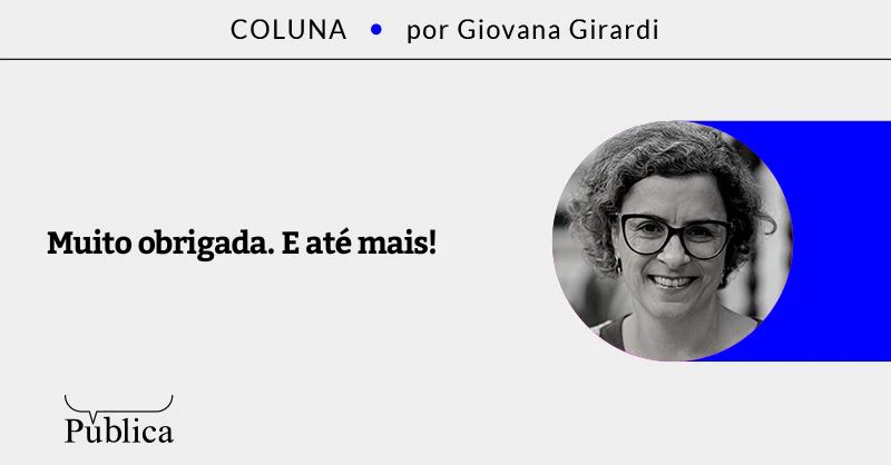 Muito obrigada. E até mais!