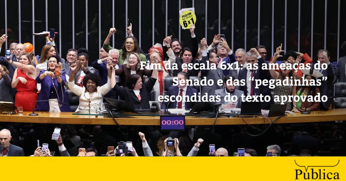 Escala 6×1: ameaças do Senado e as “pegadinhas” do texto aprovado