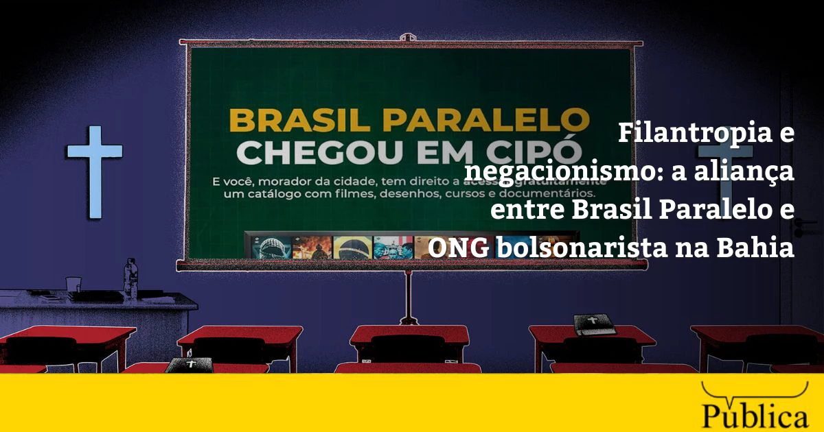 Brasil Paralelo: a cruzada revisionista em quilombos na Bahia