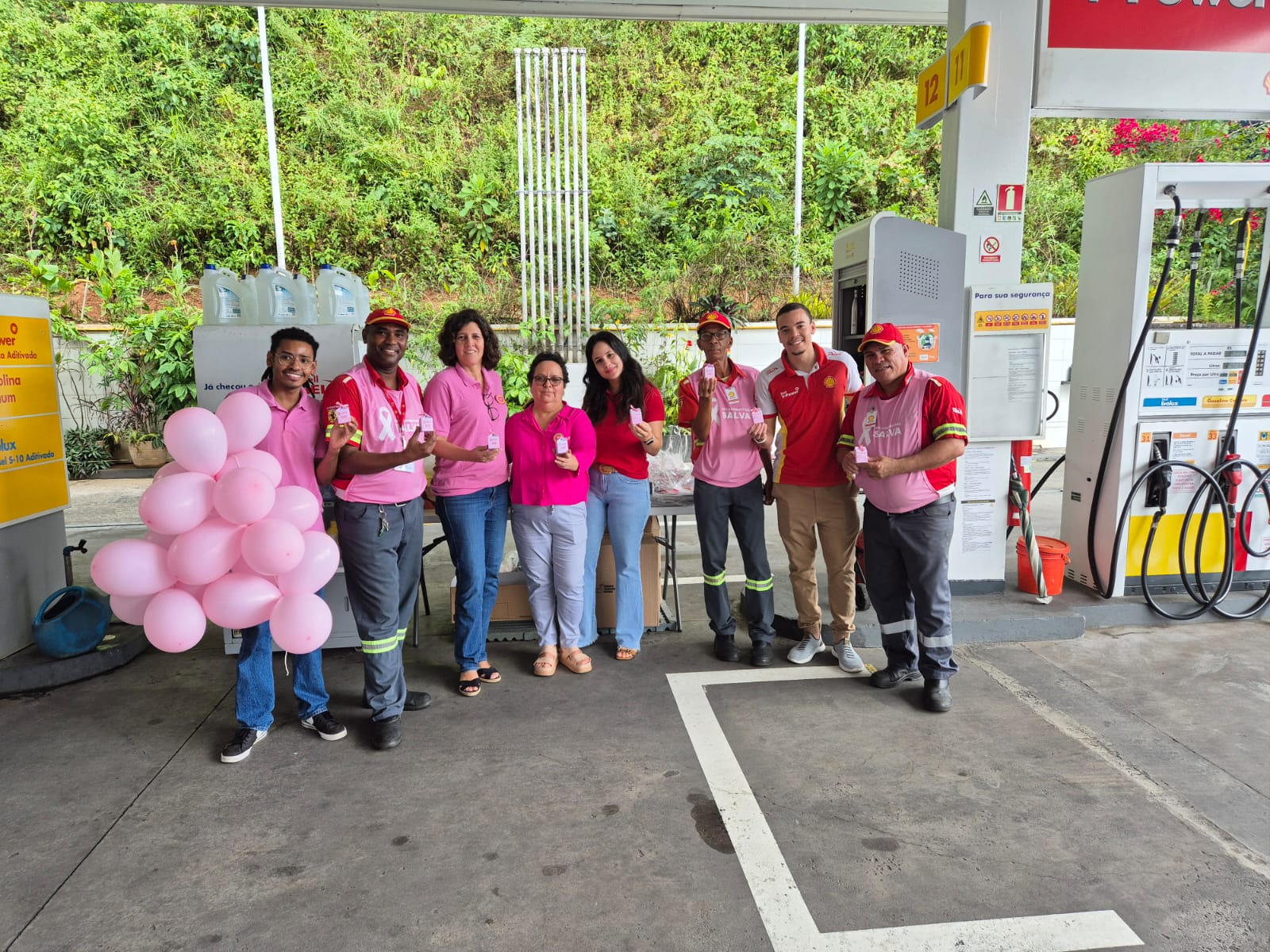 Desconto no combustível durante o Outubro Rosa