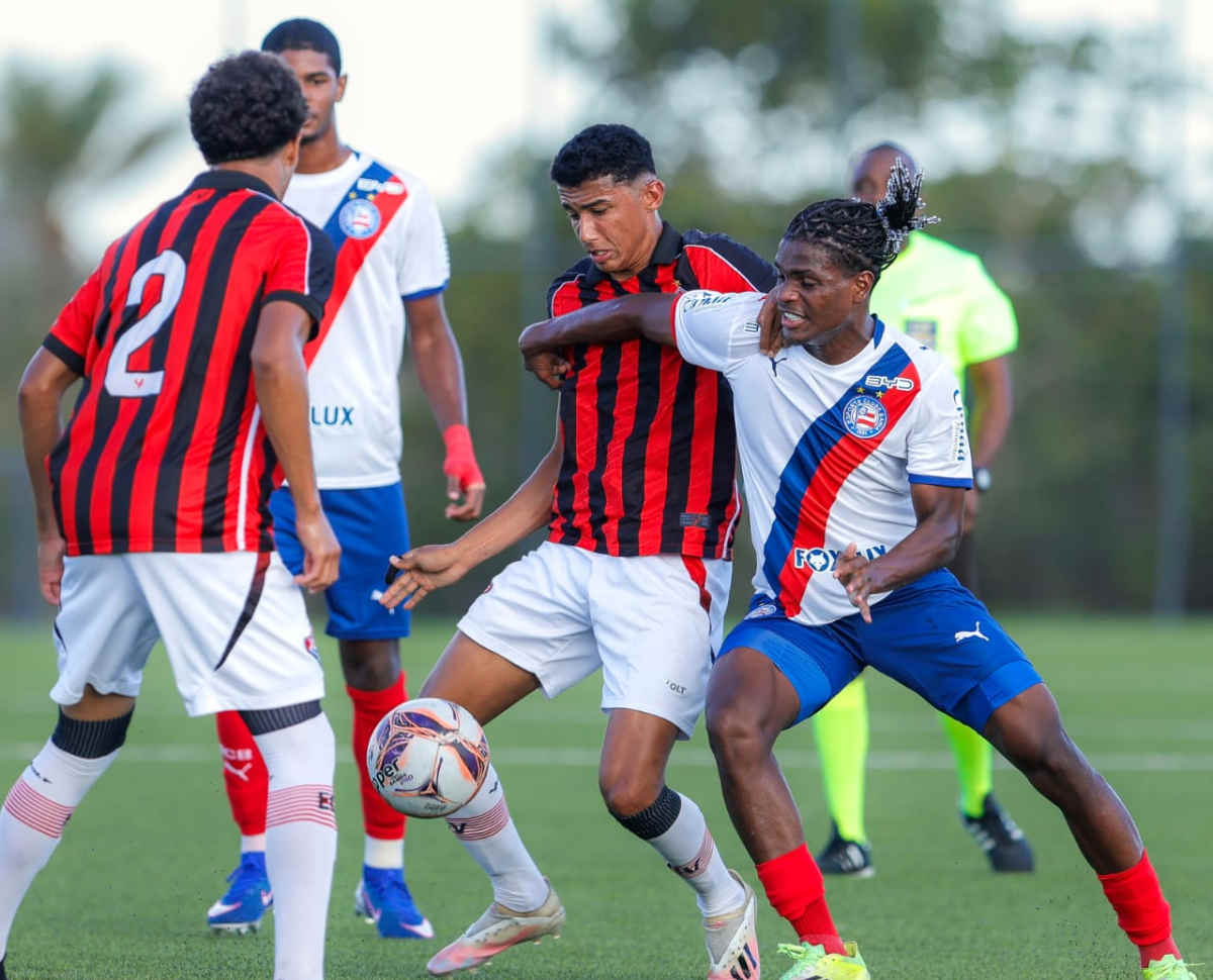 Bahia vence Ba-Vi e encosta no G-8 do Brasileirão sub-17