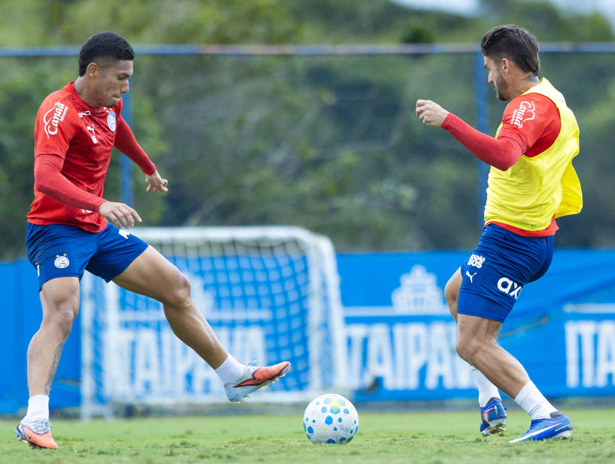 Bahia inicia treinamentos para enfrentar o Vasco; Kike avança na transição