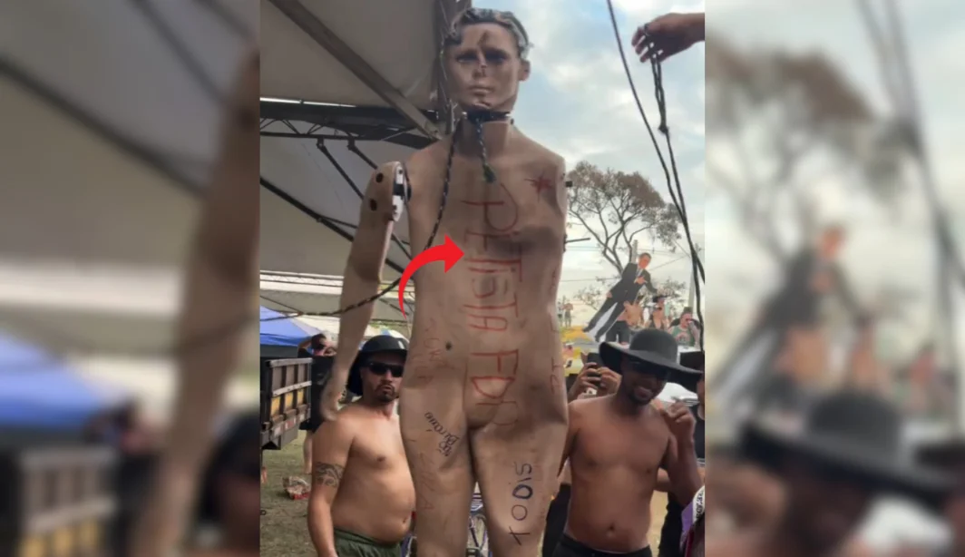 Grupo simula enforcamento de boneco ‘petista’ em Barretos – CartaCapital