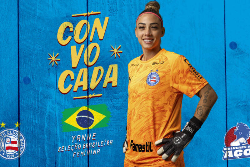Bahia na Seleção! Yanne é convocada após destaque no Brasileirão A-1