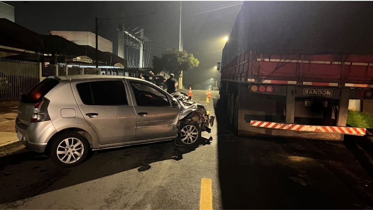 Motorista é preso após acidente e sinais de embriaguez em Ponta Grossa — BnT Online
